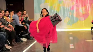 Семилетняя звезда подиума: нашумевший модный показ повторили в Актау