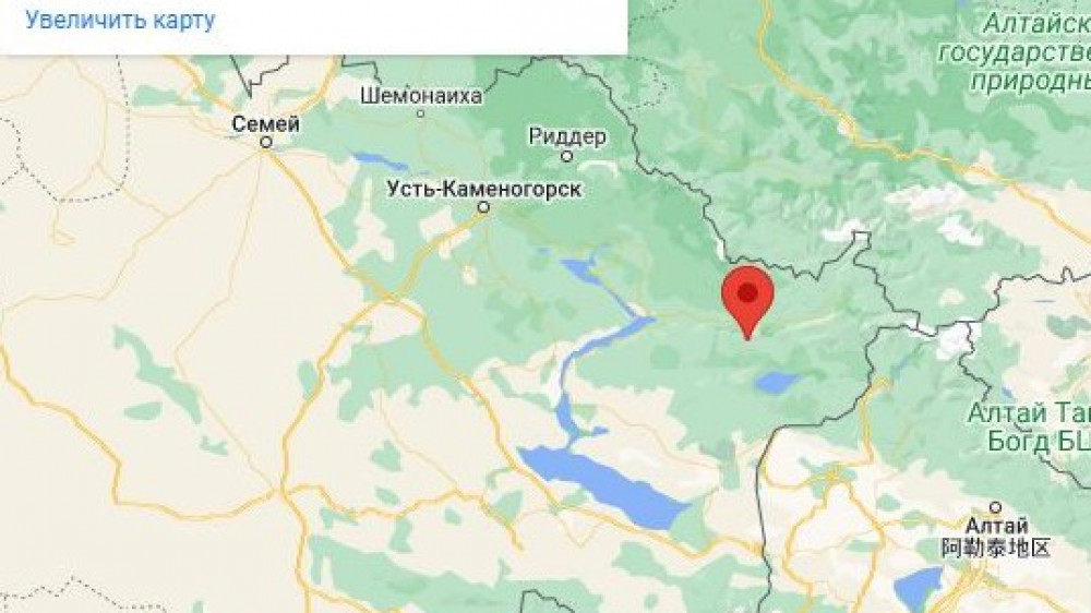 На казахстанско-российской границе зарегистрировано землетрясение