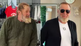 Блогер преобразила просящего милостыню дедушку, растрогав Казнет