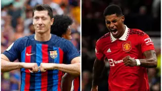 Три гола за 10 минут. "Барса" и "МЮ" устроили голевую феерию в Лиге Европы