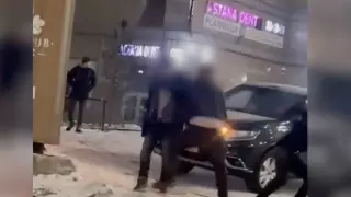 Полиция задержала участников драки возле одной из многоэтажек Астаны