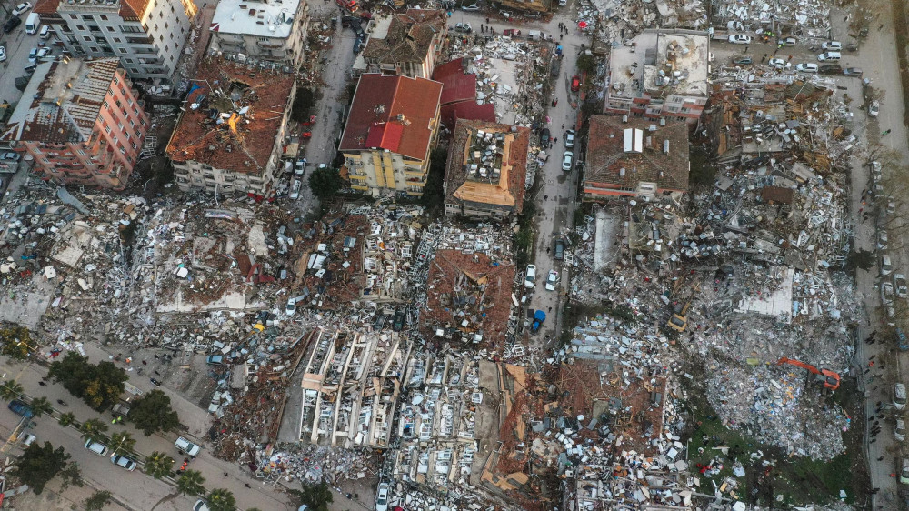 В Турции подсчитали количество сильно поврежденных землетрясением зданий