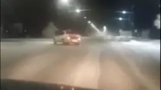 Погоня за пьяным водителем в Абайской области попала на видео