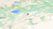 Землетрясение магнитудой 5,6 произошло на границе Китая и Кыргызстана