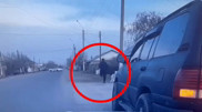 Полицейская погоня за нарушителем попала на видео в Таразе