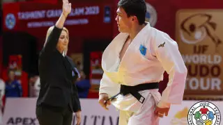 Данияр Шамшаев стал серебряным призером турнира "Grand Slam" по дзюдо