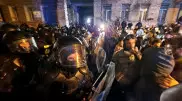 Протесты вспыхнули в Грузии из-за законопроекта об иноагентах