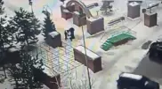Камера сняла момент избиения и ограбления мужчины в Астане