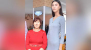17-летняя костанайка претендует на звание самой высокой девушки в Казахстане