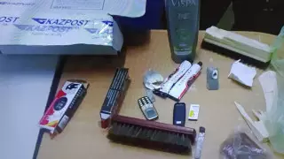 Необычный способ спрятать телефон нашли в колонии в Акмолинской области