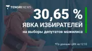 Явка казахстанцев на выборы депутатов составила 30,65 процента