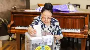 Бибигуль Тулегенова проголосовала на выборах из дома