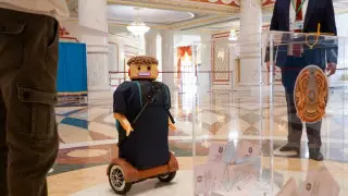 Говорящий робот Bakosh принял участие на выборах депутатов