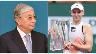 "Железный характер". Токаев поздравил Рыбакину с исторической победой