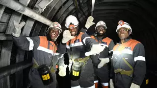 Шоу-группа "Килиманджаро" поздравила шахтеров АО "АрселорМиттал Темиртау" с Наурызом