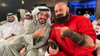 "Это был фурор". Принц Бахрейна оказался фанатом казахстанского силача