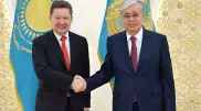 Токаев принял председателя правления компании "Газпром"