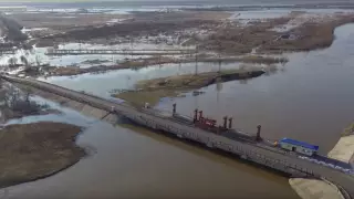 Сергеевское водохранилище в СКО продолжает наполняться водой