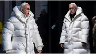 Фото папы римского в стильном пуховике стало вирусным