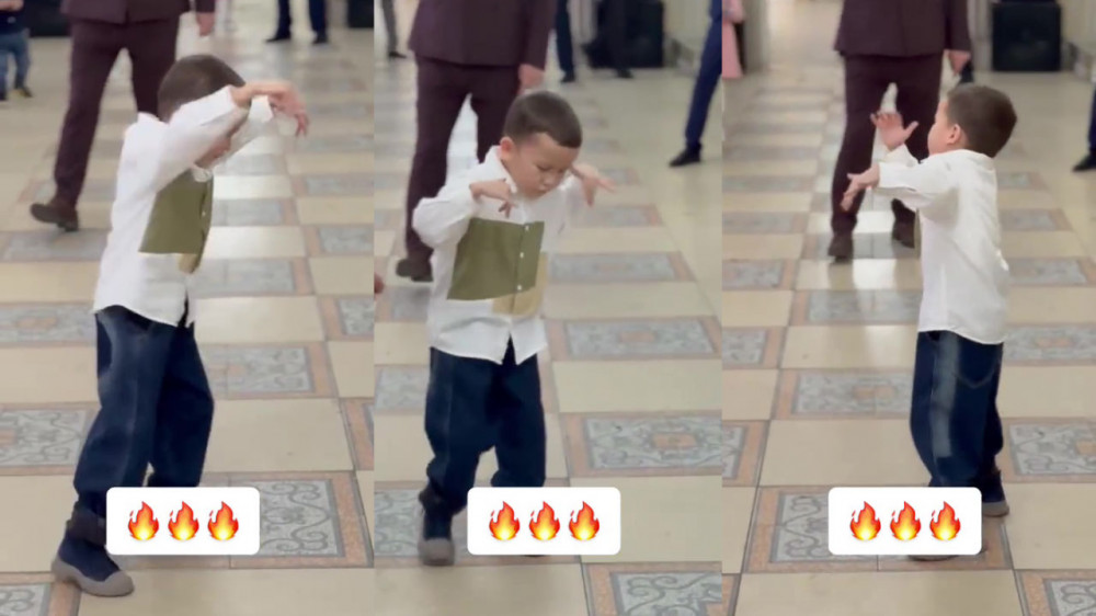 Видео с танцем юного казахстанца на тое набрало 56 миллионов просмотров