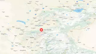 Землетрясение зафиксировали на границе Кыргызстана и Таджикистана