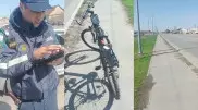 Велосипедиста оштрафовали за езду одной рукой в Таразе