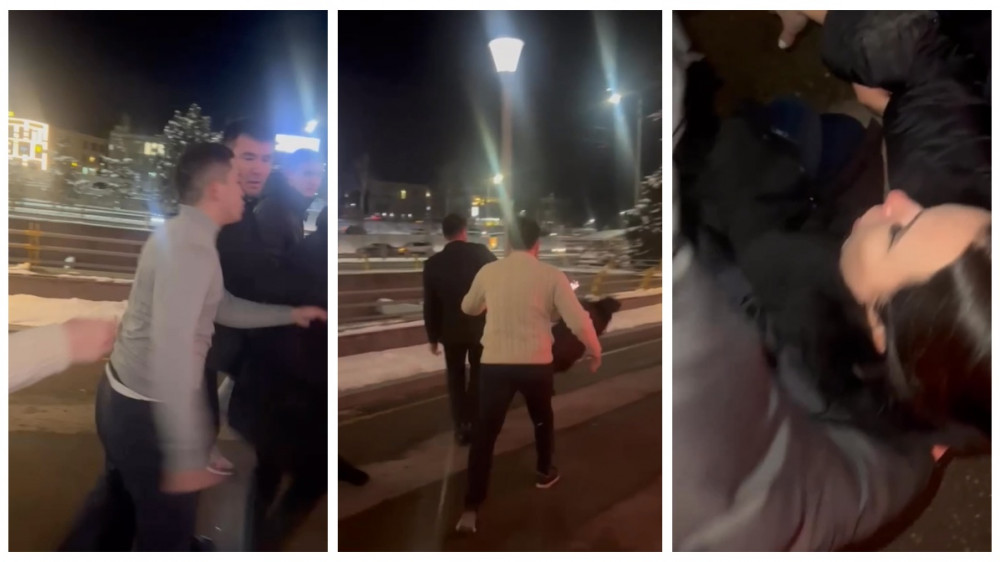 В Сеть выложили новое видео избиения семьи юристов сыном Турлыханова