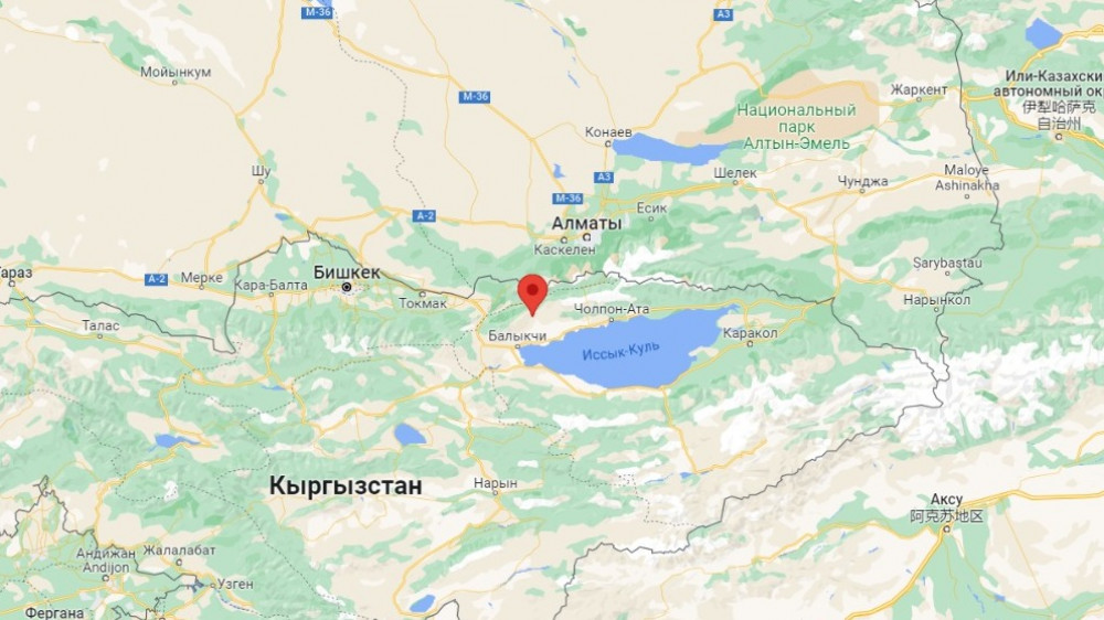 Землетрясение зарегистрировано недалеко от Алматы