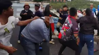 "Драка за туристов" в Таиланде попала на видео