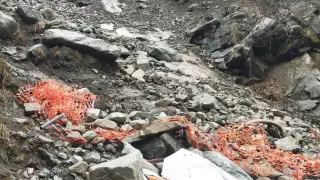 Сильный камнепад сошел в популярном среди алматинцев горном ущелье