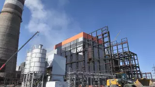 Как продвигается строительство котла на ТЭЦ-2 АО "АрселорМиттал Темиртау"