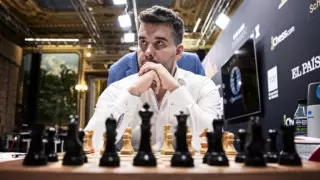 В Астане прошла 5-я партия матча за мировую шахматную корону. Непомнящий одержал победу