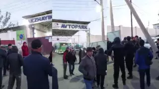Водители автобусов не вышли на работу в Атырау