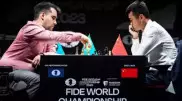 Битва за мировую шахматную корону в Астане: Непомнящий и Лижэнь сыграли вничью