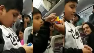 "7 секунд на 9 миллионов просмотров". Юный пассажир самолета восхитил соцсети