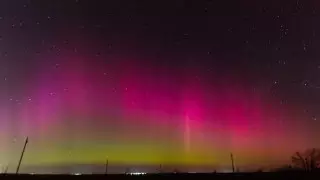 Удивительной красоты явление запечатлели в небе над Казахстаном