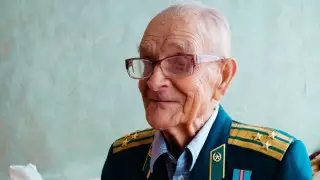 100-летний юбилей отмечает ветеран ВОВ в Алматы