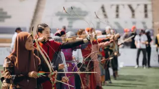 В Атырау завершился международный турнир по традиционной стрельбе из лука