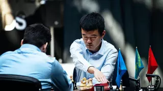 Дин Лижэнь завоевал титул чемпиона мира по шахматам в Астане