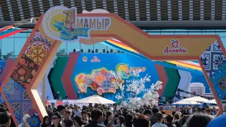 Как в Алматы прошел День единства народа Казахстана