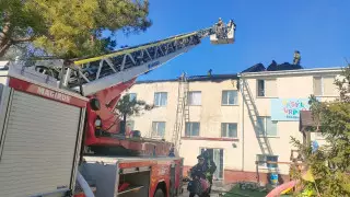 Детский сад загорелся в Астане