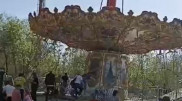 Карусель рухнула в Оренбурге
