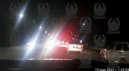 Полицейскую погоню сняли на видео в Алматы