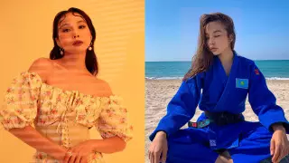 Укусила соперницу, кредиты и UFC: дзюдоистка Айгерим Абилкадирова ответила на неловкие вопросы