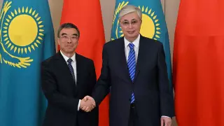 Проект с КТЖ и развитие доступа к сети. Токаев провел переговоры с главой Huawei