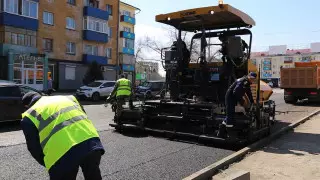 В Усть-Каменогорске дорожные ремонты вышли на завершающую стадию