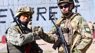 Казахстан и Узбекистан провели тактико-специальное учение "Калкан-2023"