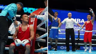 "Ты меня с ложки не кормил". Казахстанский боксер ответил на критику после ЧМ-2023