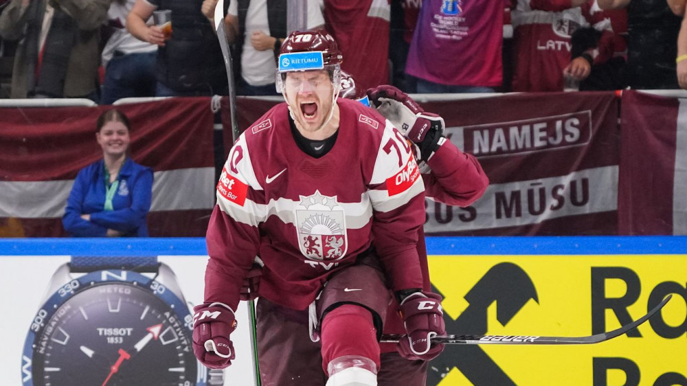 Команда Латвии совершила еще одну сенсацию на ЧМ-2023