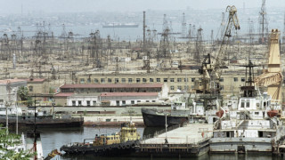 Порт и судоремонтный завод в Баку. © РИА Новости